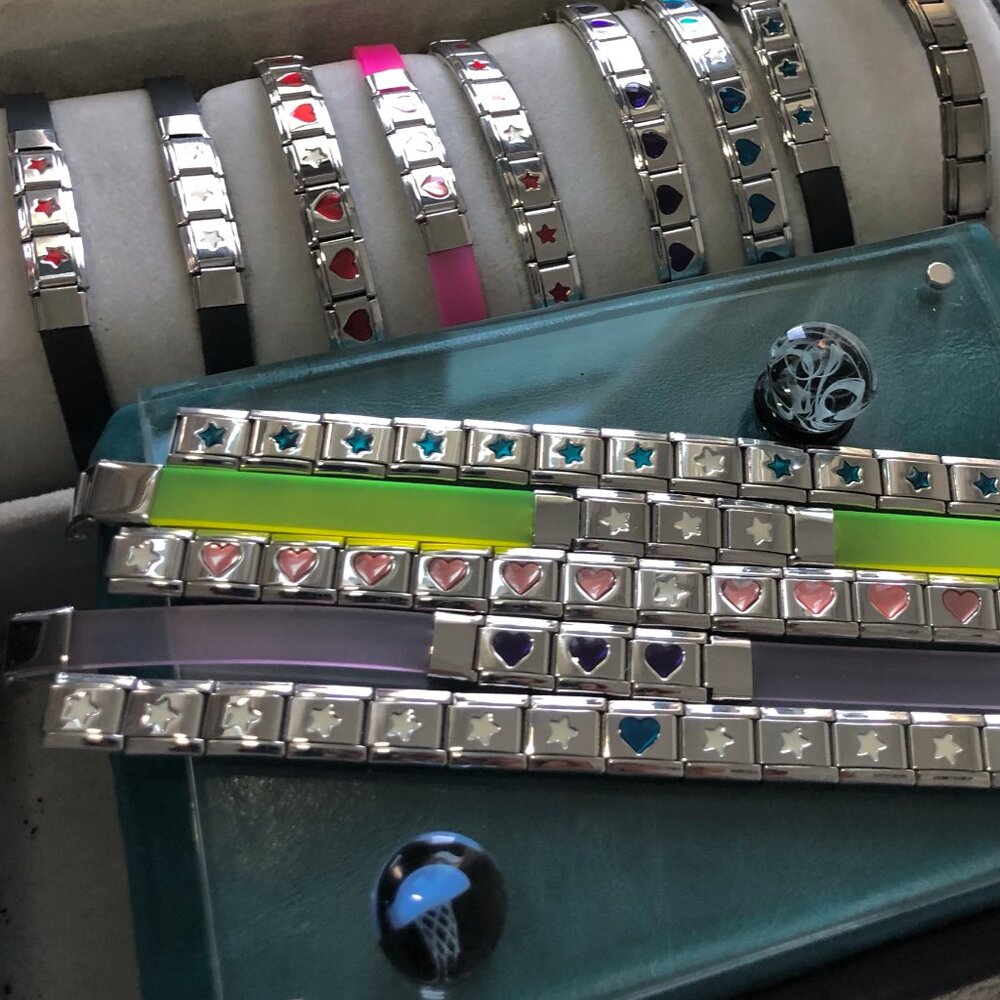 Valentine's  Y2K ANZIO Italy Bracelet, 90s
